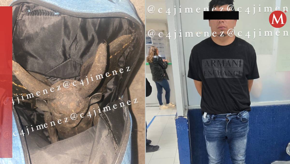 Brandon "C" fue detenido con cien mil pesos en efectivo (Especial)