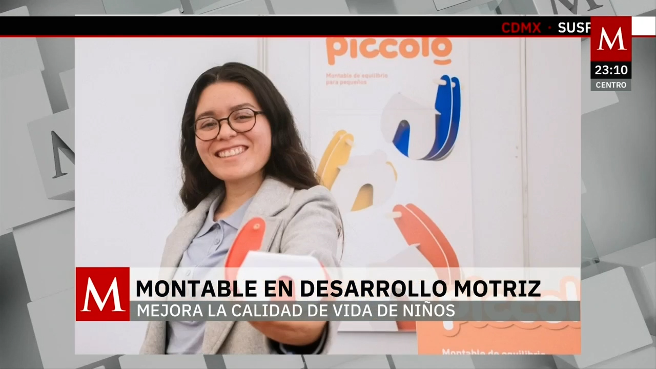 Estudiante de la UAQ diseña mesa mecedora para mejorar el desarrollo motor infantil