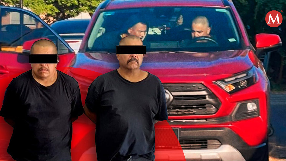 Los hombres  fueron detenidos tras intentar robar una camioneta en un Sam's Club de Colima. | Especial
