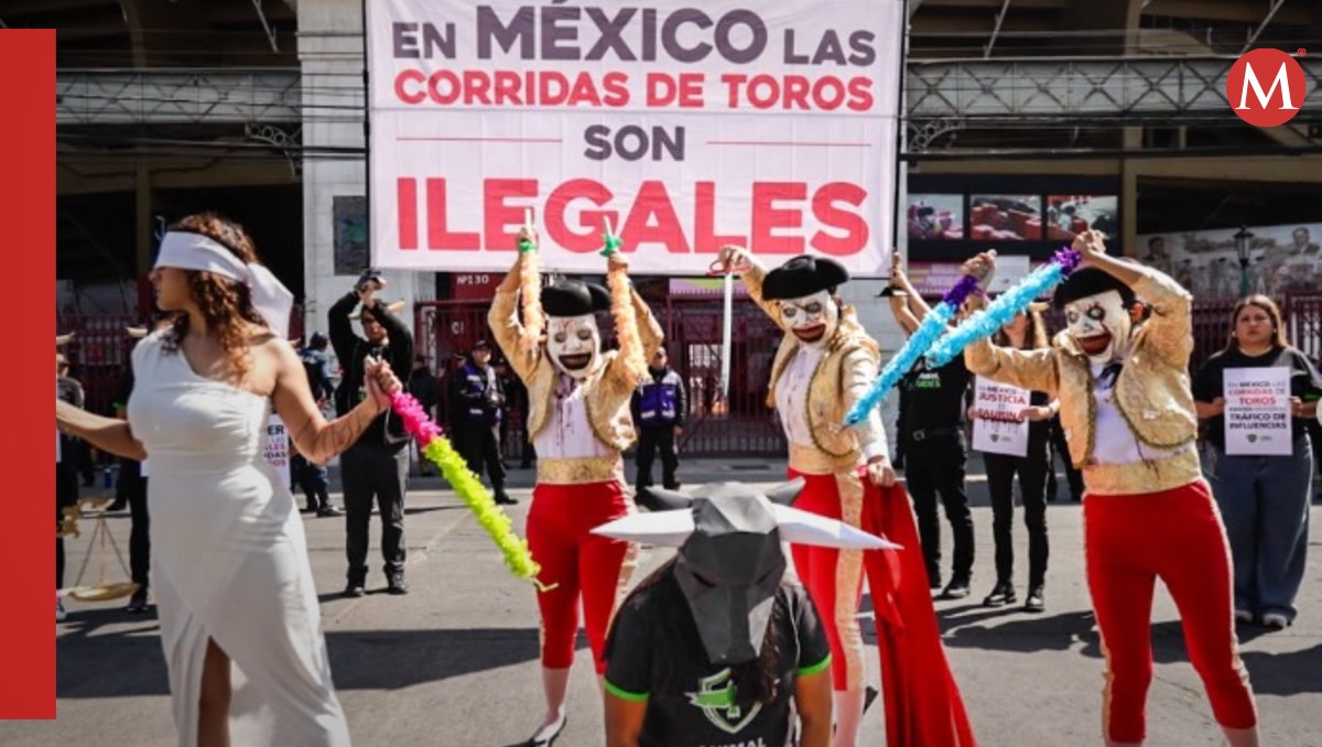 Manifestación contra la corrida de toros en Plaza de Toros | Captura
