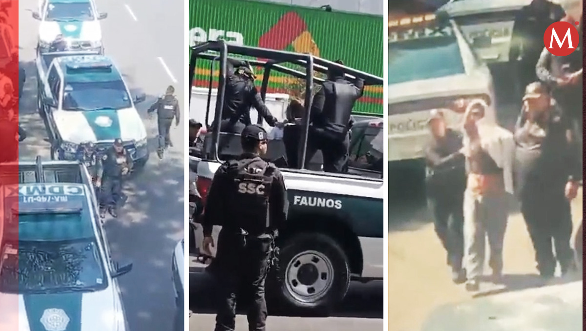 Se reporta enfrentamiento entre delincuentes y Policías en Coapa. (Especial)