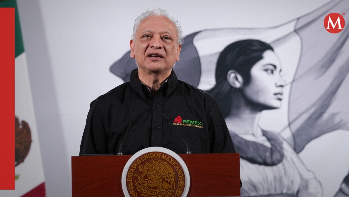 Víctor Rodríguez, director general de Pemex en La Mañanera del Pueblo | Especial