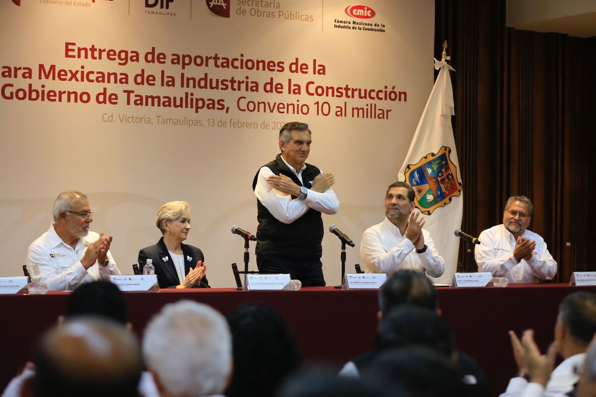 Cámara Mexicana de la Industria de la Construcción reconoce a Tamaulipas como punto estratégico (foto: especial)