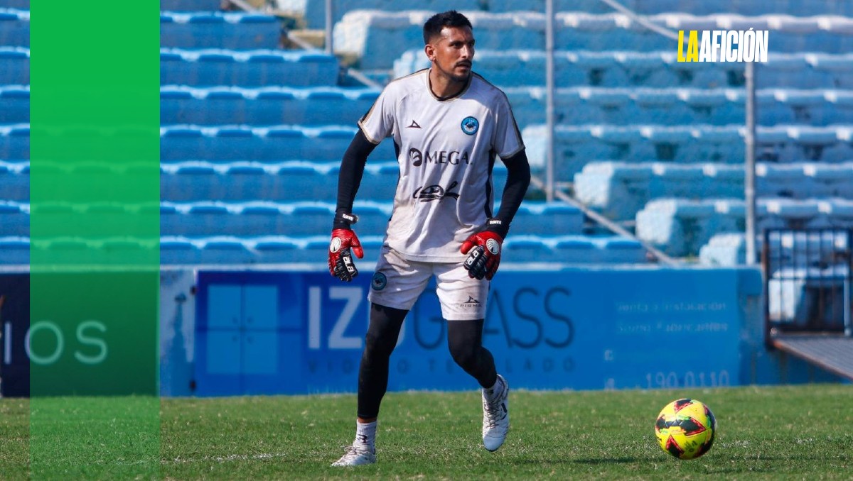 Gerardo "Kampa" Ruiz, portero de la Jaiba Brava.
