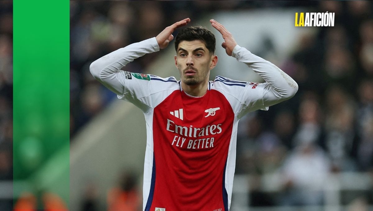 Kai Havert, jugador del Arsenal, se pierde el resto de la temporada (Reuters)