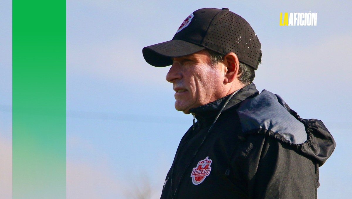 Mario García, director técnico de Mineros de Zacatecas.