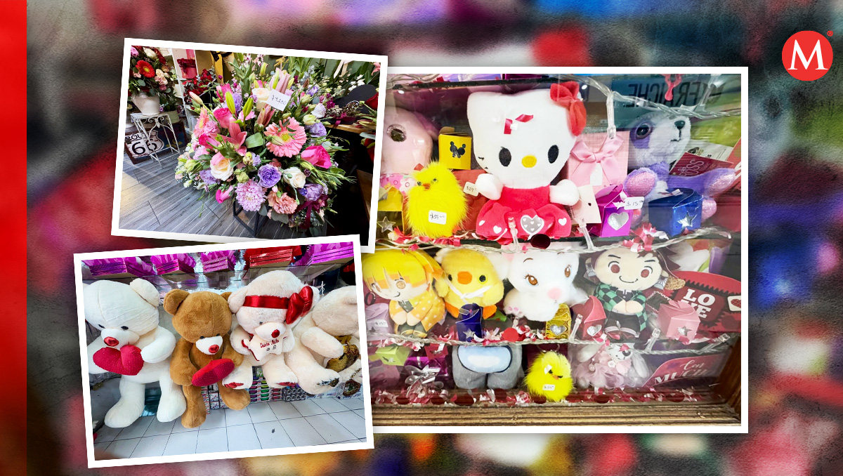 Peluches, flores y cenas son los detalles más buscados este día del amor y la amistad en Pachuca