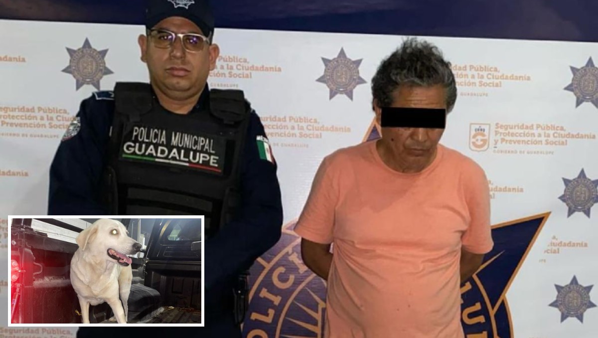 Raymundo se encontraba en aparente estado de ebriedad al momento de la detención. Foto: Especial