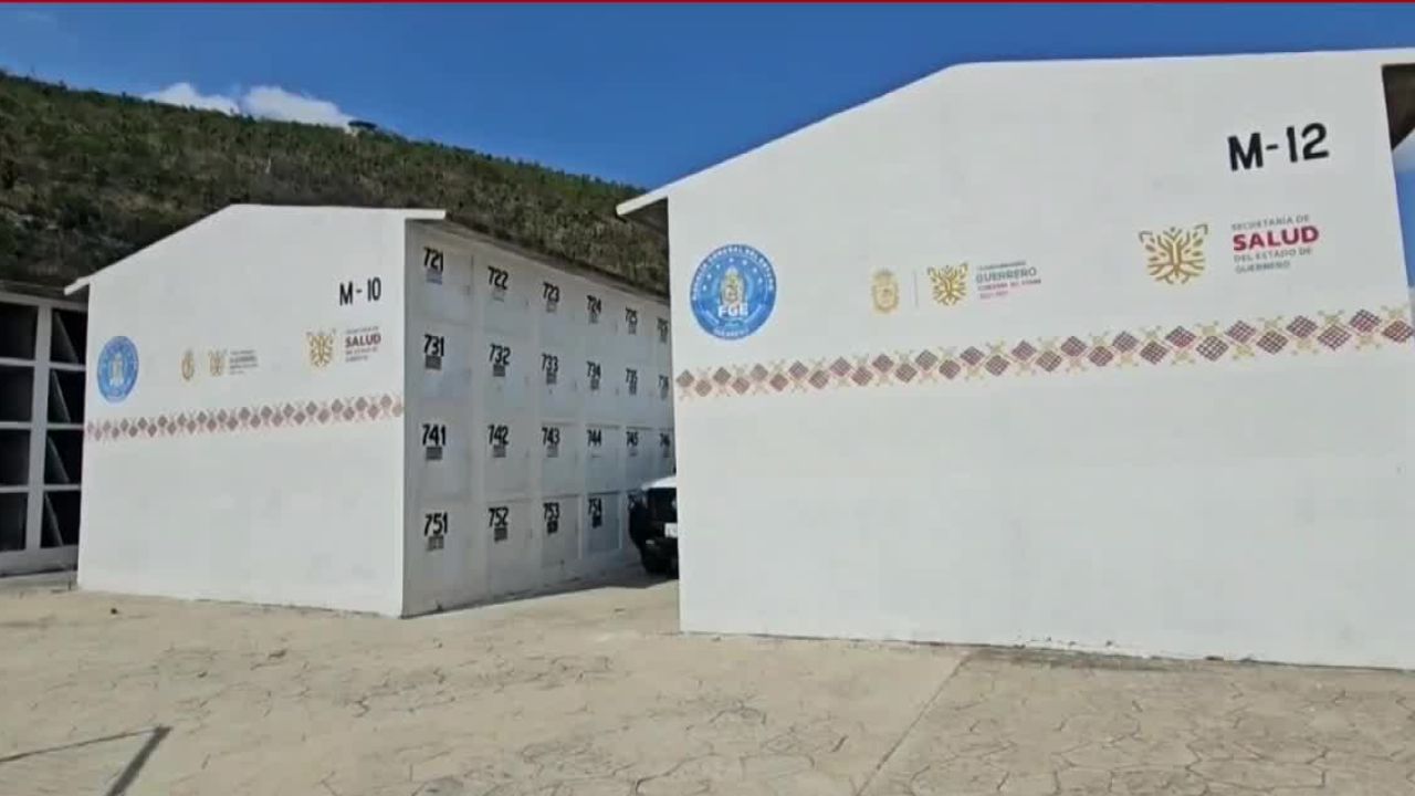 19 cuerpos del Semefo de Iguala son trasladados al Cementerio Estatal Forense de Chilpancingo