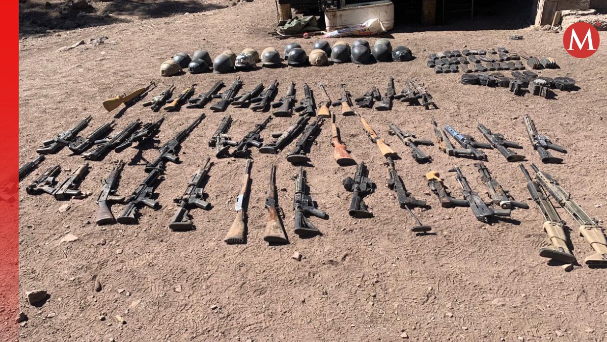 En total se han asegurado 384 armas de fuego. (Especial)