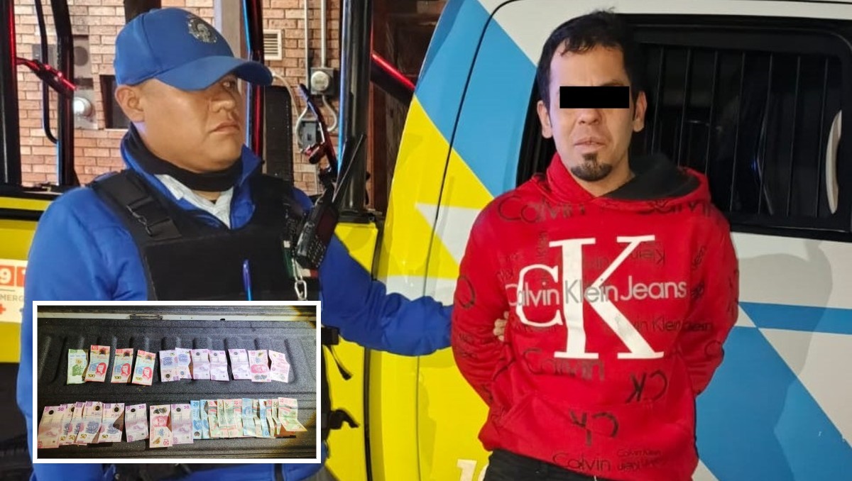 Julio César entró a la tienda de convivencia y amenazó a la cajera. Foto: Especial