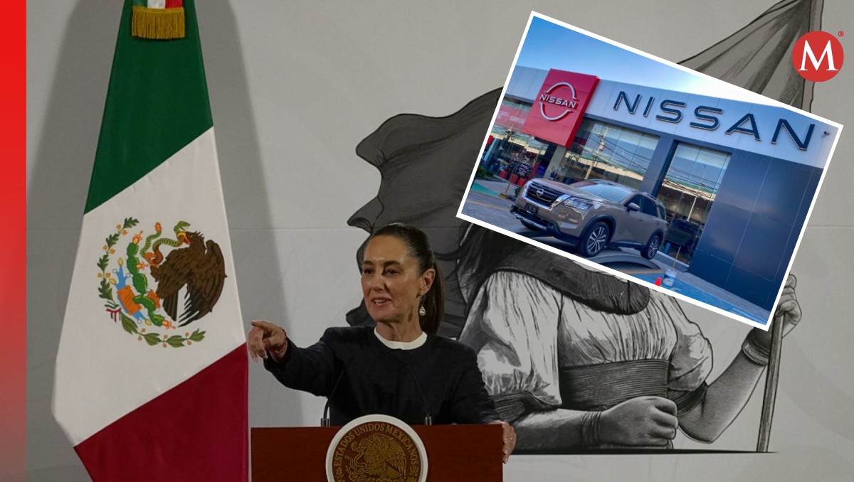 Nissan cuenta con una planta automotriz en Aguascalientes, afirmó la Presidentes de México, en rueda de prensa. Foto: Cuartoscuro