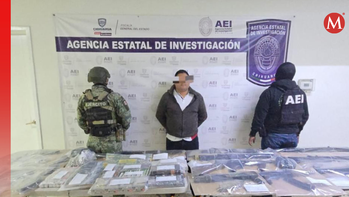 El hombre fue detenido en la calle Estudiantes Revolucionarios, en la colonia CDP. | Especial