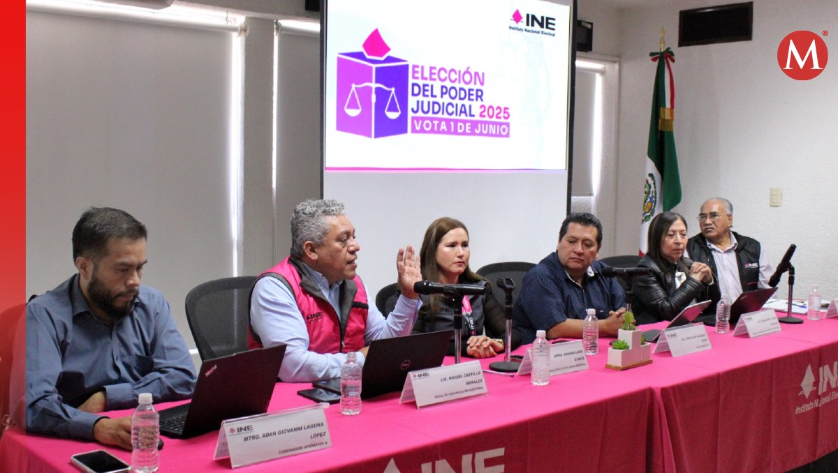 El INE en Coahuila informó sobre los detalles técnicos de la próxima elección del Poder Judicial de la Federación (Roberto Amaya)