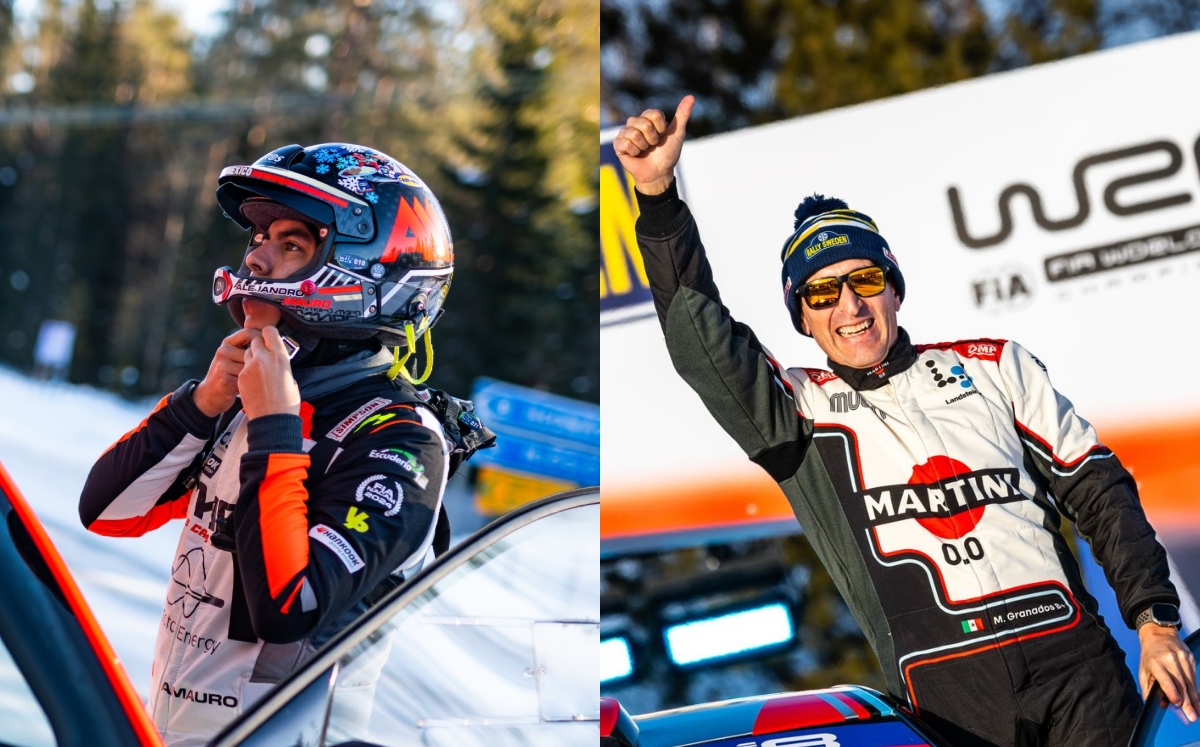 Alejandro Mauro y Miguel Granados destacan en el Rally de Suecia 2025 (Cortesía)