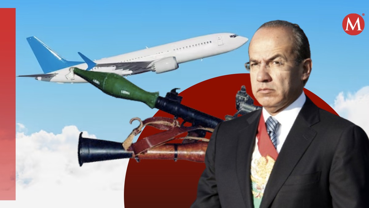 Amenaza de muerte contra Felipe Calderón (Diseño: Rafael Mejía).