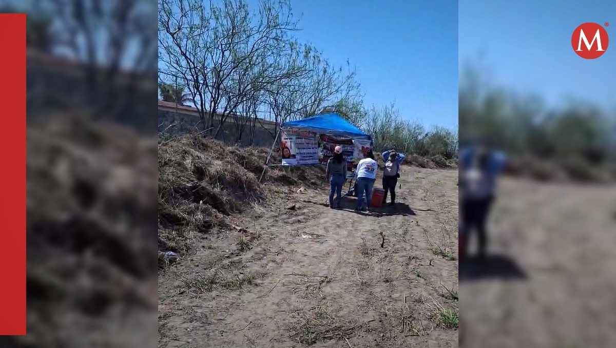 Búsqueda de restos humanos en Reynosa. (Especial)
