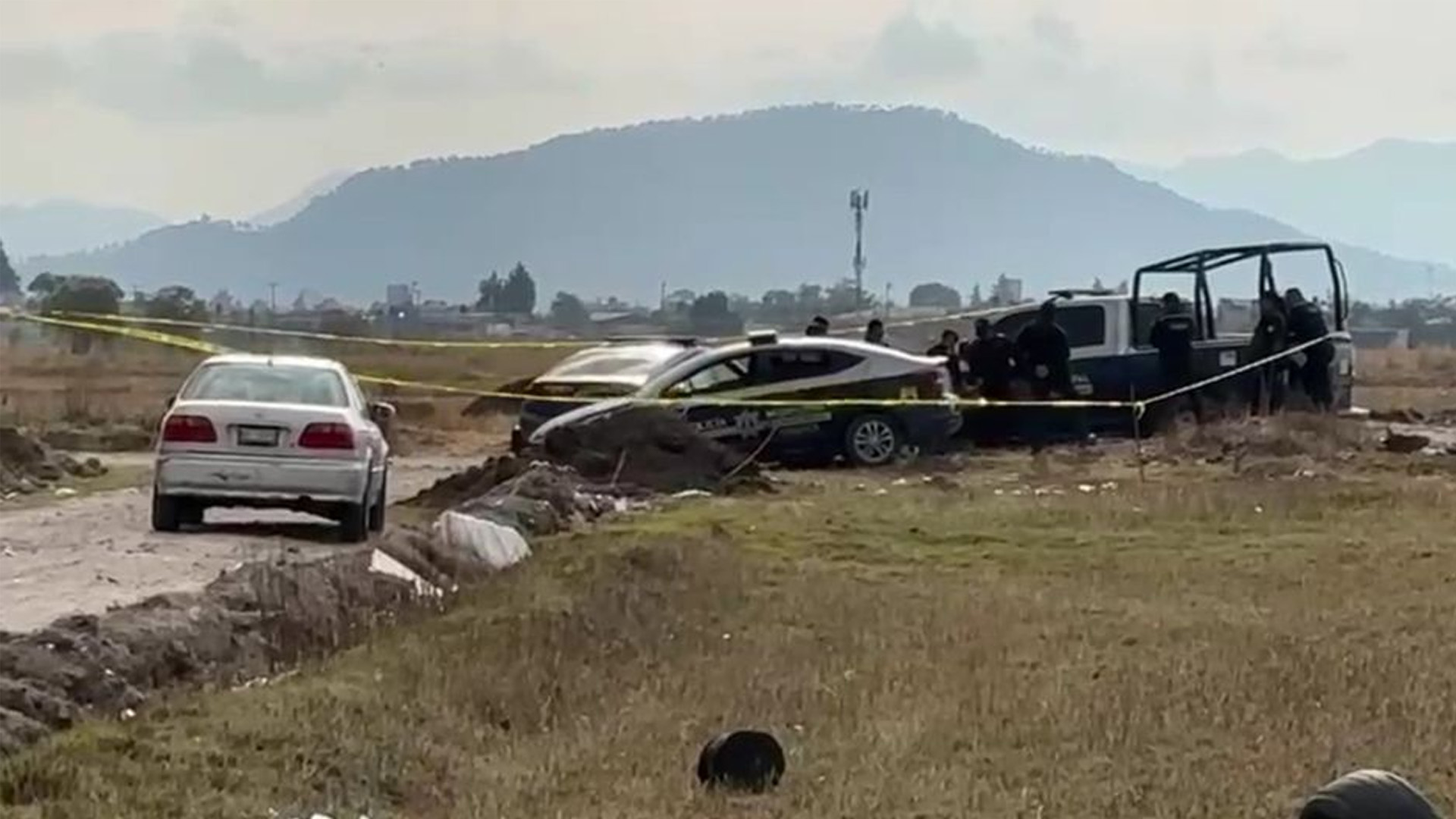 Encuentran un cuerpo calcinado en el Aeropuerto Internacional de Toluca, Edomex
