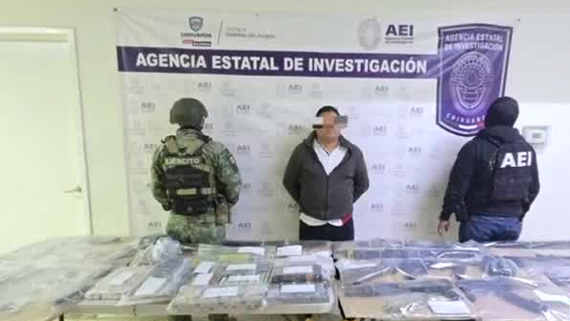 Hombre que portaba cartuchos, armas y droga en Chihuahua era policía en proceso de baja