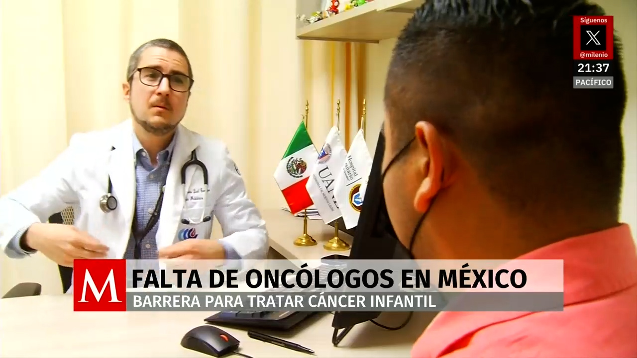 México enfrenta escasez de oncólogos para atender el cáncer infantil
