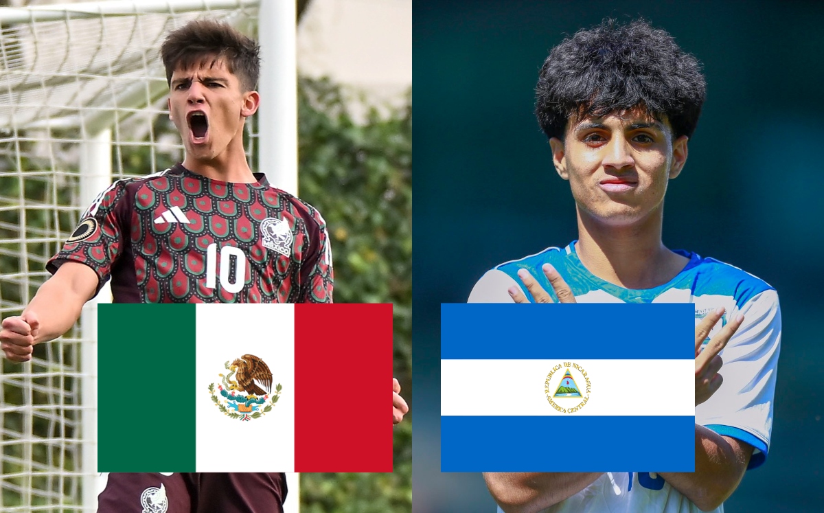 México vs Nicaragua: ¿Cómo y dónde VER partido del premundial sub-17? (X @miseleccionsubs y @Fenifutnica)