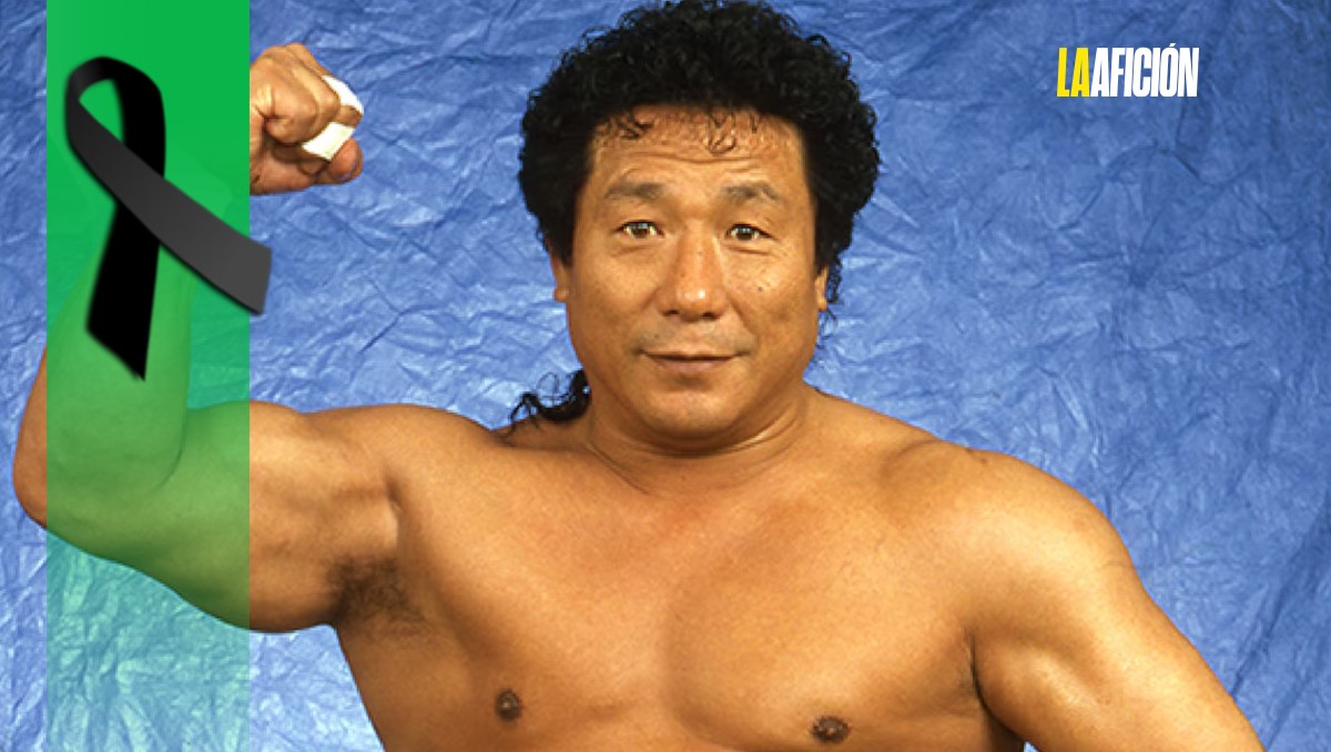 Murió el Gran Hamada, leyenda de la lucha libre de Japón y México, a los 74 años (X @njpwglobal)