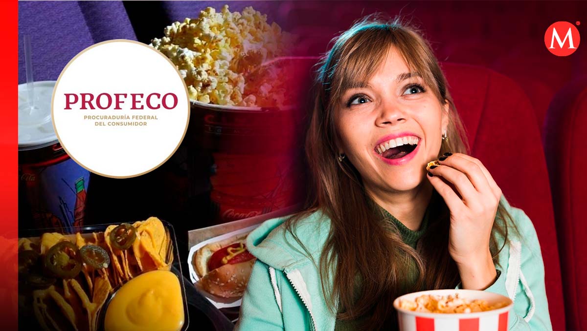 ¿Puedes entrar al cine o no con alimentos externos? Esto dice Profeco