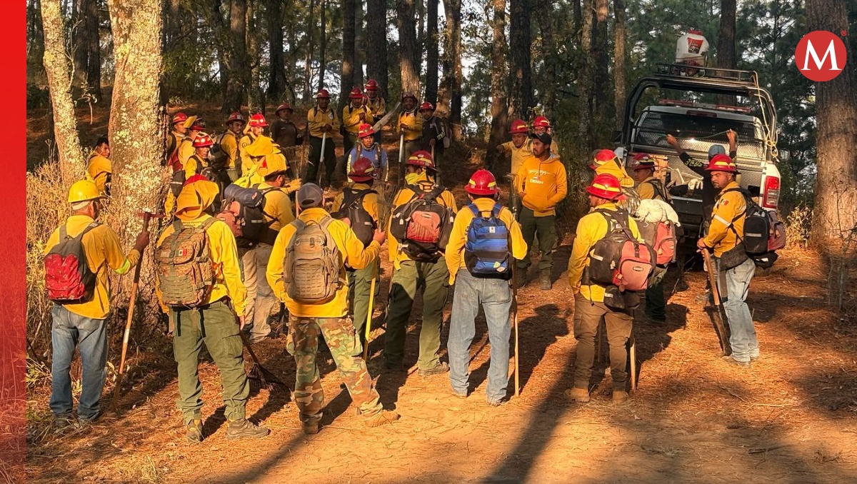 Brigadistas de tres grupos de rescate acudieron a controlar el fuego en Tapalpa