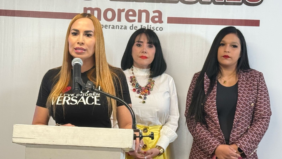 La dirigente de Morena en Jalisco acusó malos manejos de los programas sociales (Foto: Pablo Núñez)