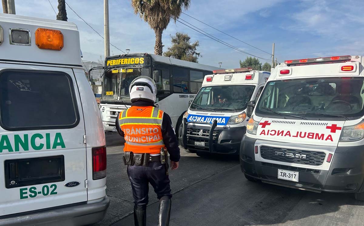 El accidente también dejó cuantiosos daños materiales. l Especial