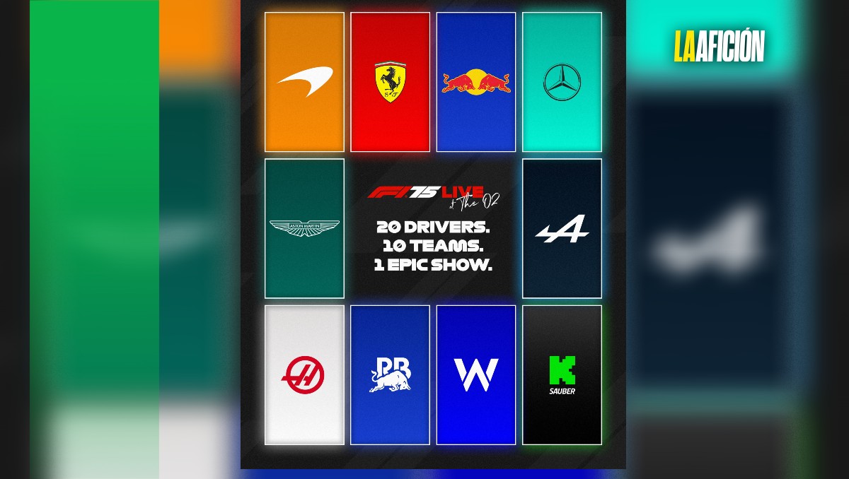 Fórmula 1 celebra sus 75 años a lo grande con invitados especiales (X @F1)