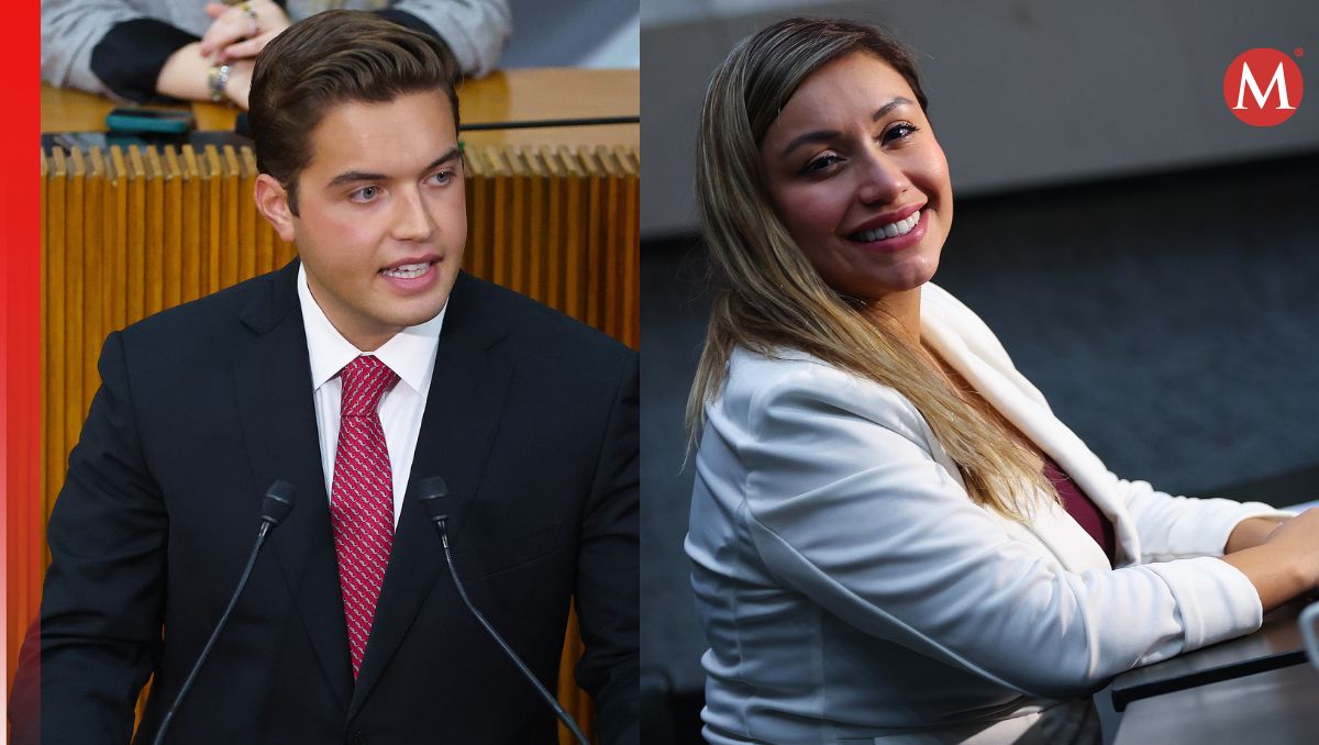 Jesús Elizondo y Anylú Bendición, diputados de Morena | Jorge López
