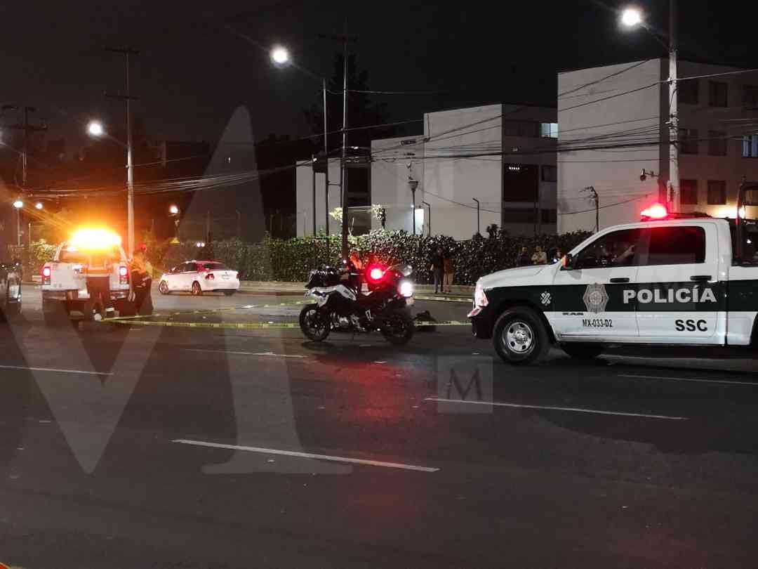 Atropellan a ciclista en la alcaldía Coyoacán.