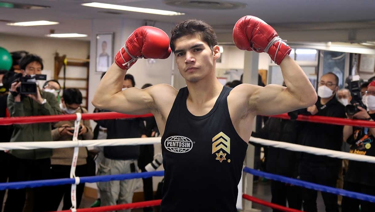 David Cuellar desafía las apuestas en Japón para su pelea ante Junto Nakatani (Cortesía)