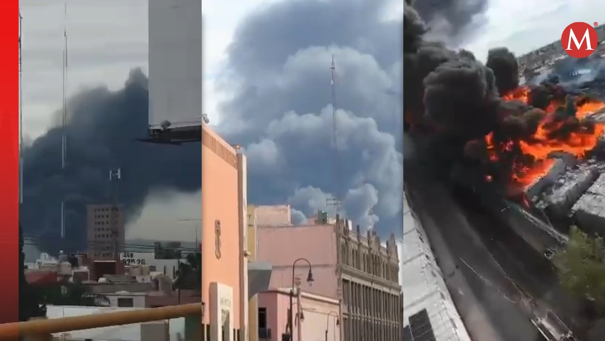 Investigan posible causa intencional en incendio que generó evacuación masiva en Soledad de Graciano Sánchez | Especial