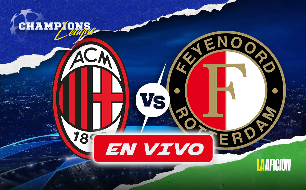 Milan vs Feyenoord EN VIVO | Santiago Gimenez en la Champions League (La Afición)