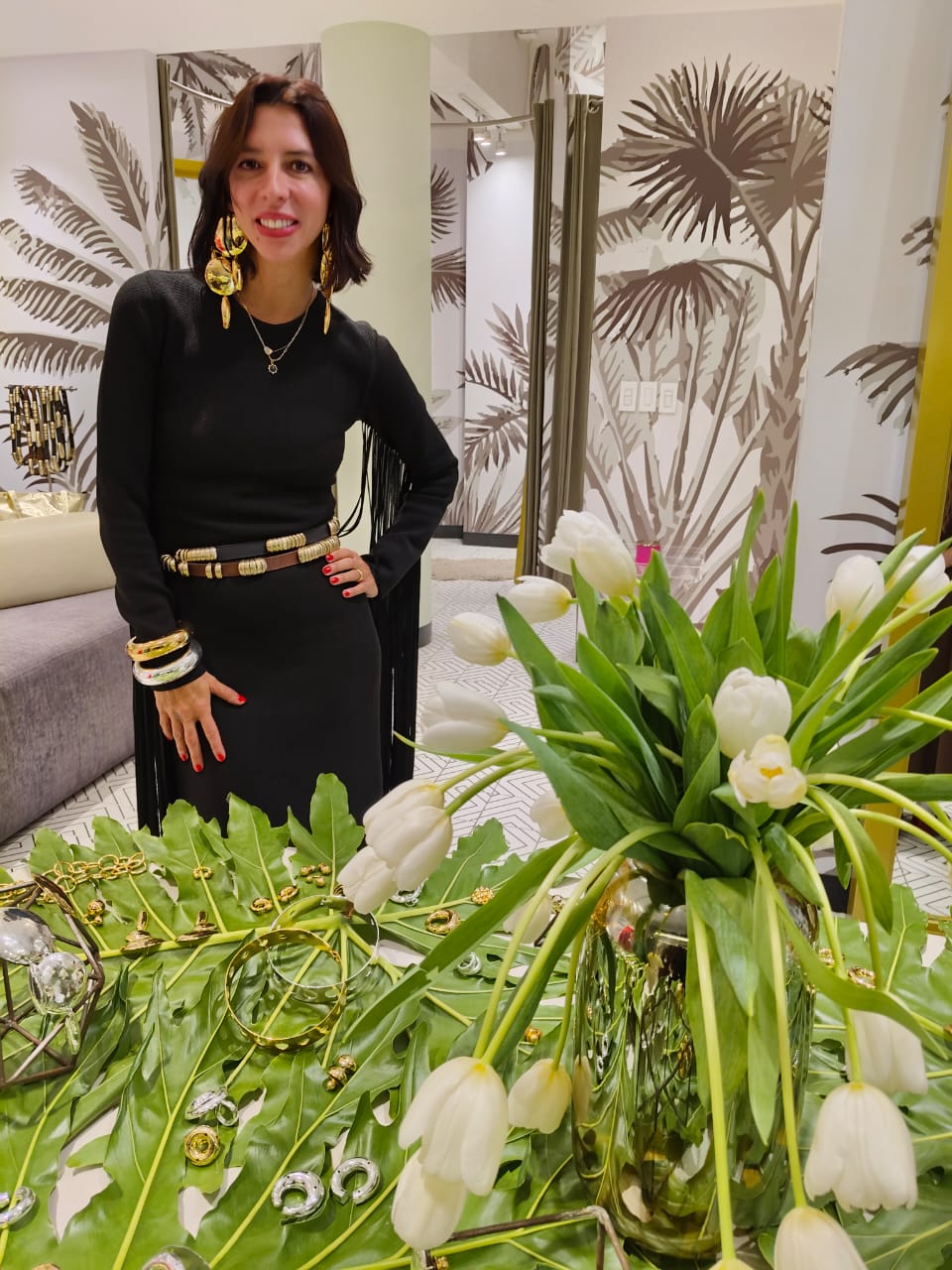 Paola Mendoza presentó su colección de joyería inspirada en los círculos / Adriana Jiménez