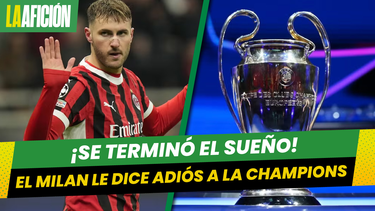 ¡Terminó el sueño! Santi Gimenez y AC Milan, eliminados de Champions por el Feyenoord
