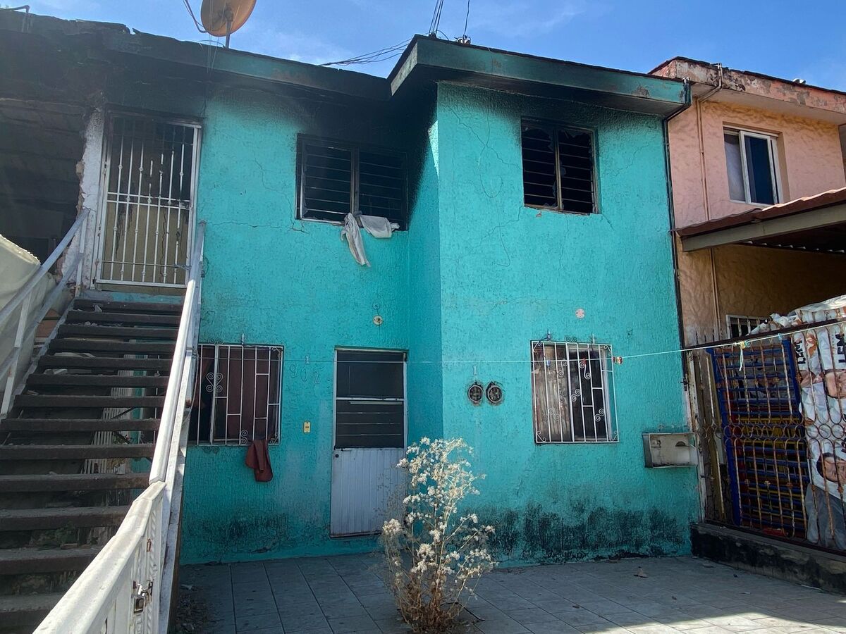 Seis de las casa afectadas quedaron inhabitables. (Gloria Reza)