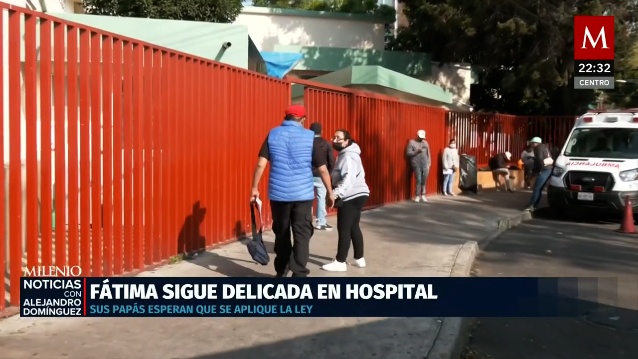 Fátima sigue en estado grave tras caída en secundaria de Iztapalapa
