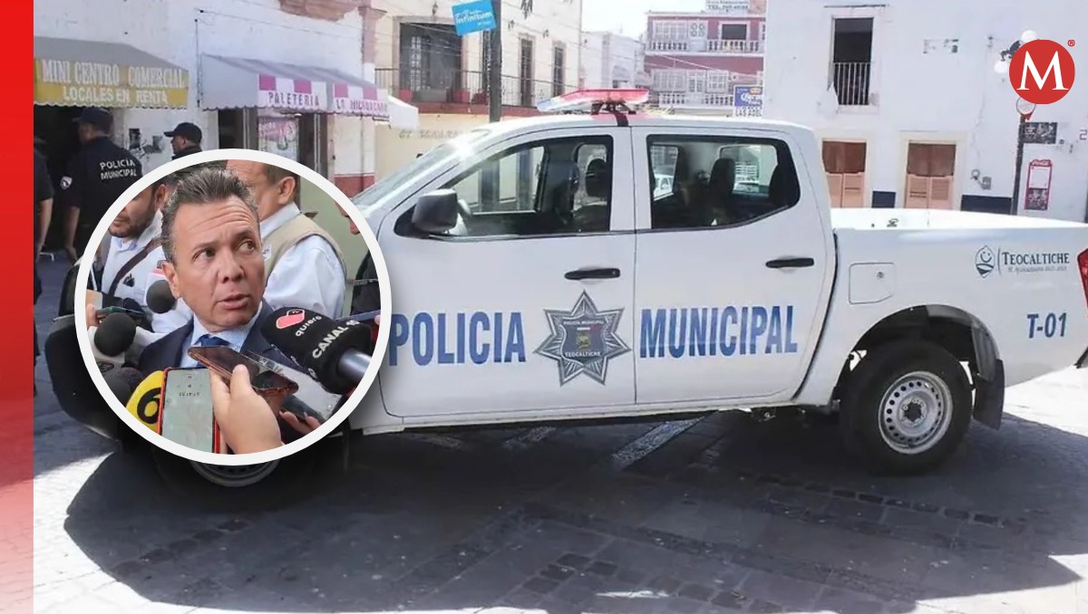 Pablo Lemus habla del caso de los policías de Teocaltiche, Jalisco (Fotos: Especial y Pablo Núñez | Diseño: Milenio)