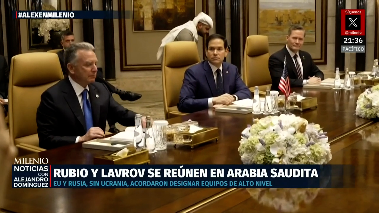 Reunión entre Marco Rubio y Serguéi Lavrov en Arabia Saudita para resolver conflicto Rusia-Ucrania