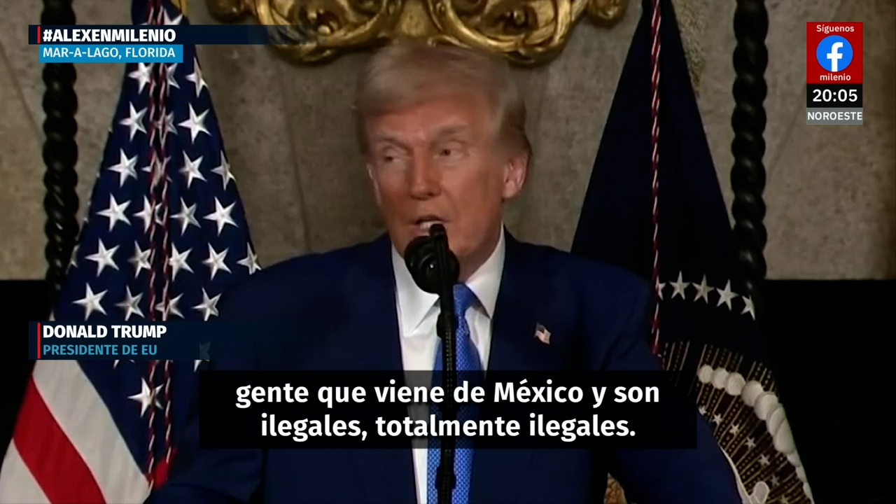 Trump insiste en que los cárteles gobiernan México y ofrece ayuda para combatirlos