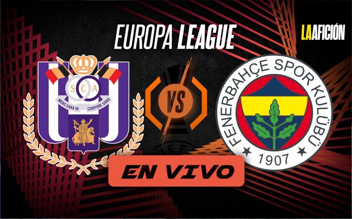 Anderlecht vs Fenerbahce EN VIVO | Partido HOY de playoffs de la Europa League 2025 (La Afición)