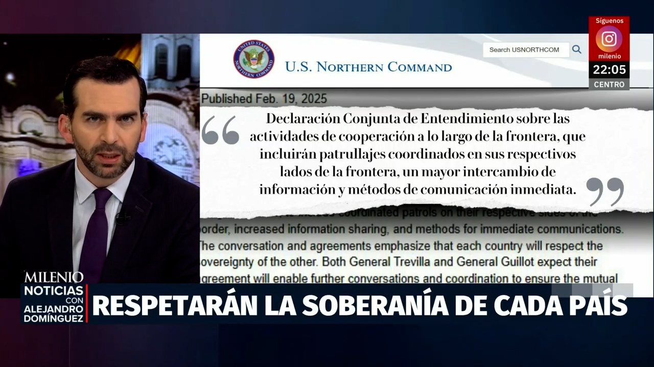 México y EU refuerzan cooperación militar tras designación de cárteles