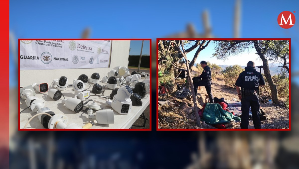 Operativo en Culiacán retiró 64 cámaras ilegales y policías desmantelaron más de 50 puntos de espionaje en frontera de Sonora. | Especial