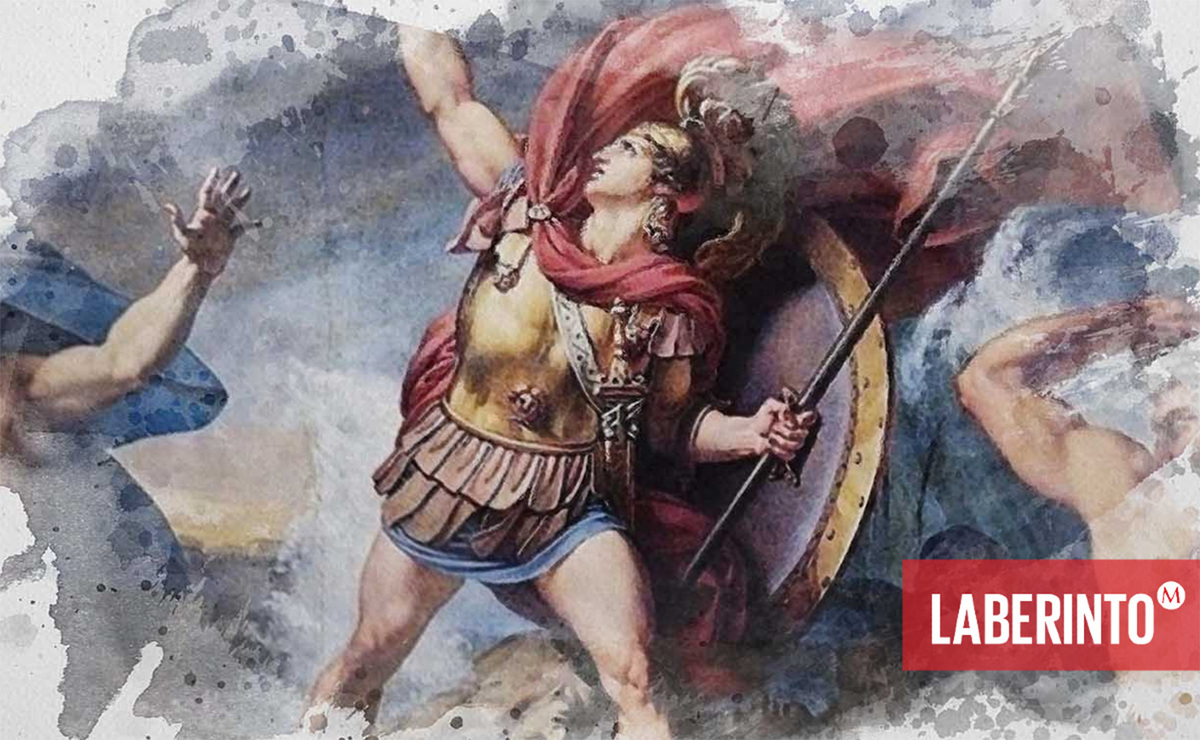 Representación de Aquiles, héroe de la Guerra de Troya. (Especial)