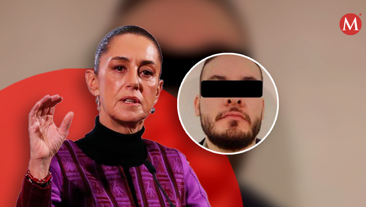 Sheinbaum habla sobre detención del 200 y del 'El Güerito'. | Archivo y Ariana Pérez