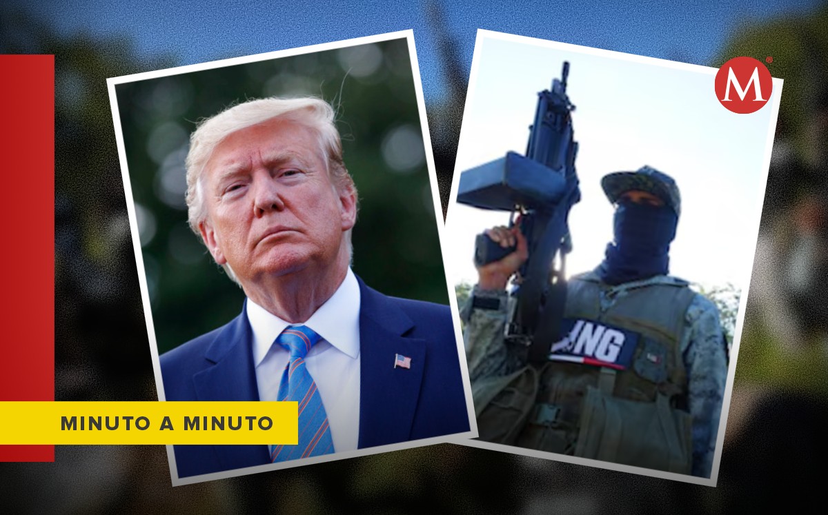 Trump presenta orden ejecutiva contra cárteles (Diseño: Especial)