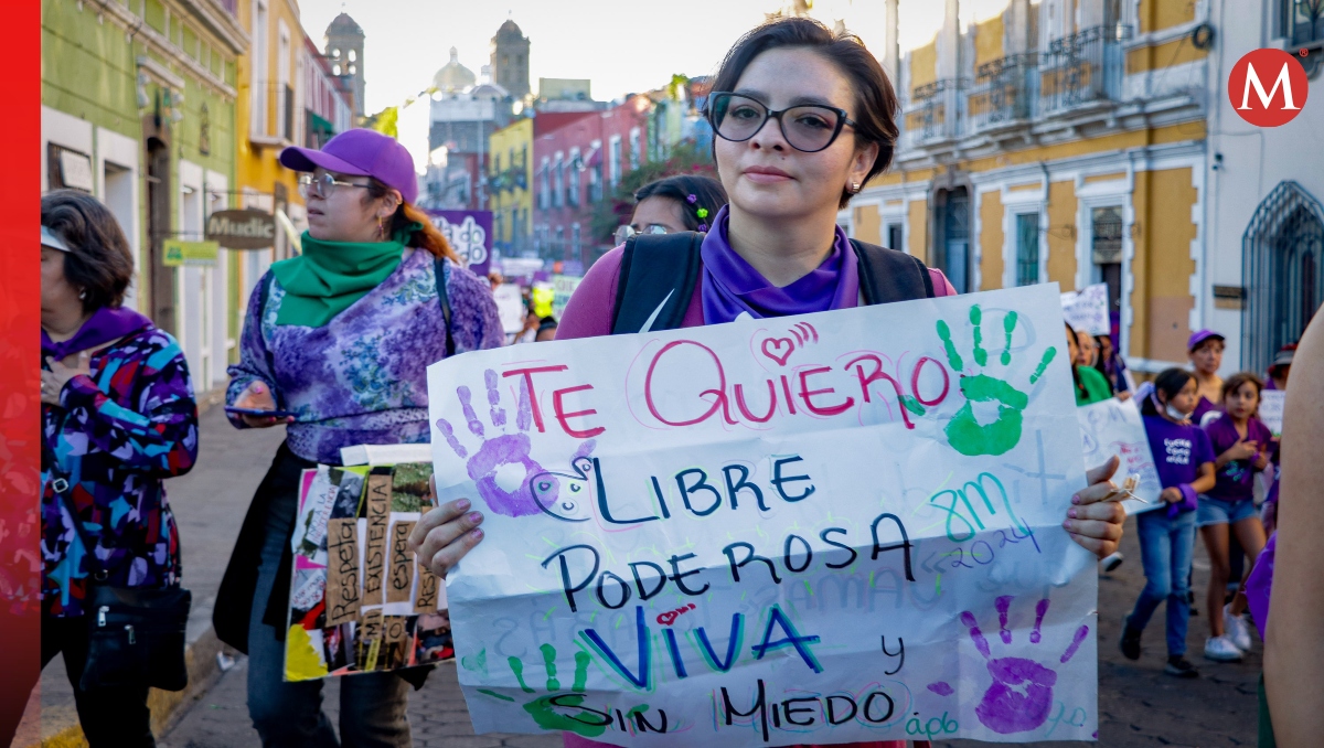 Coletivos feministas invitan a las diferentes marchas del 8M en Puebla | EsImagen